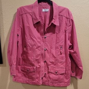 Women's Pink Jacket 22/24?